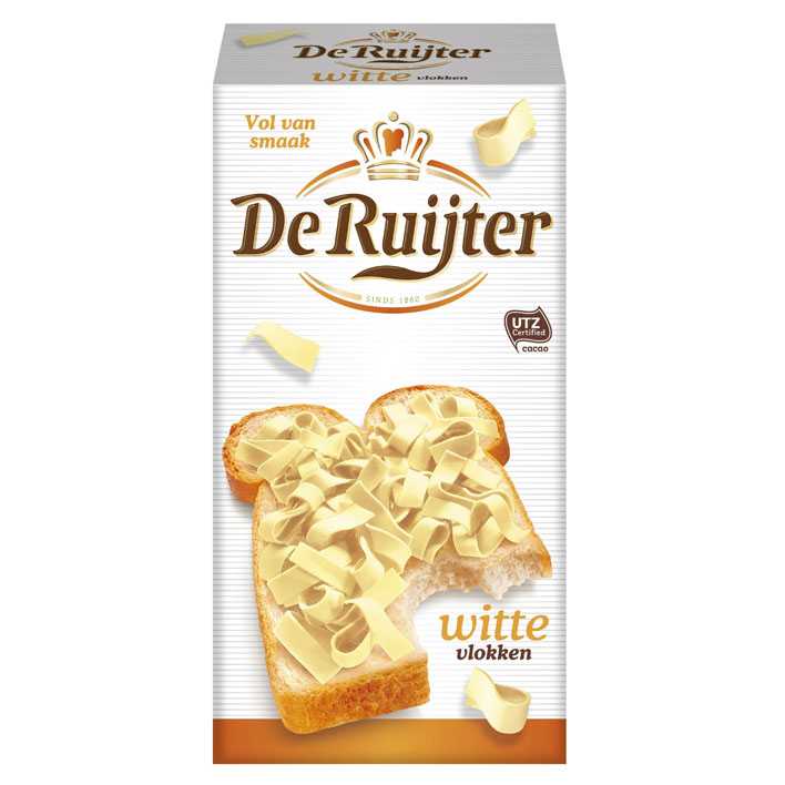 De Ruijter Chocolate Flakes (Milk, Dark, White and Mixed)