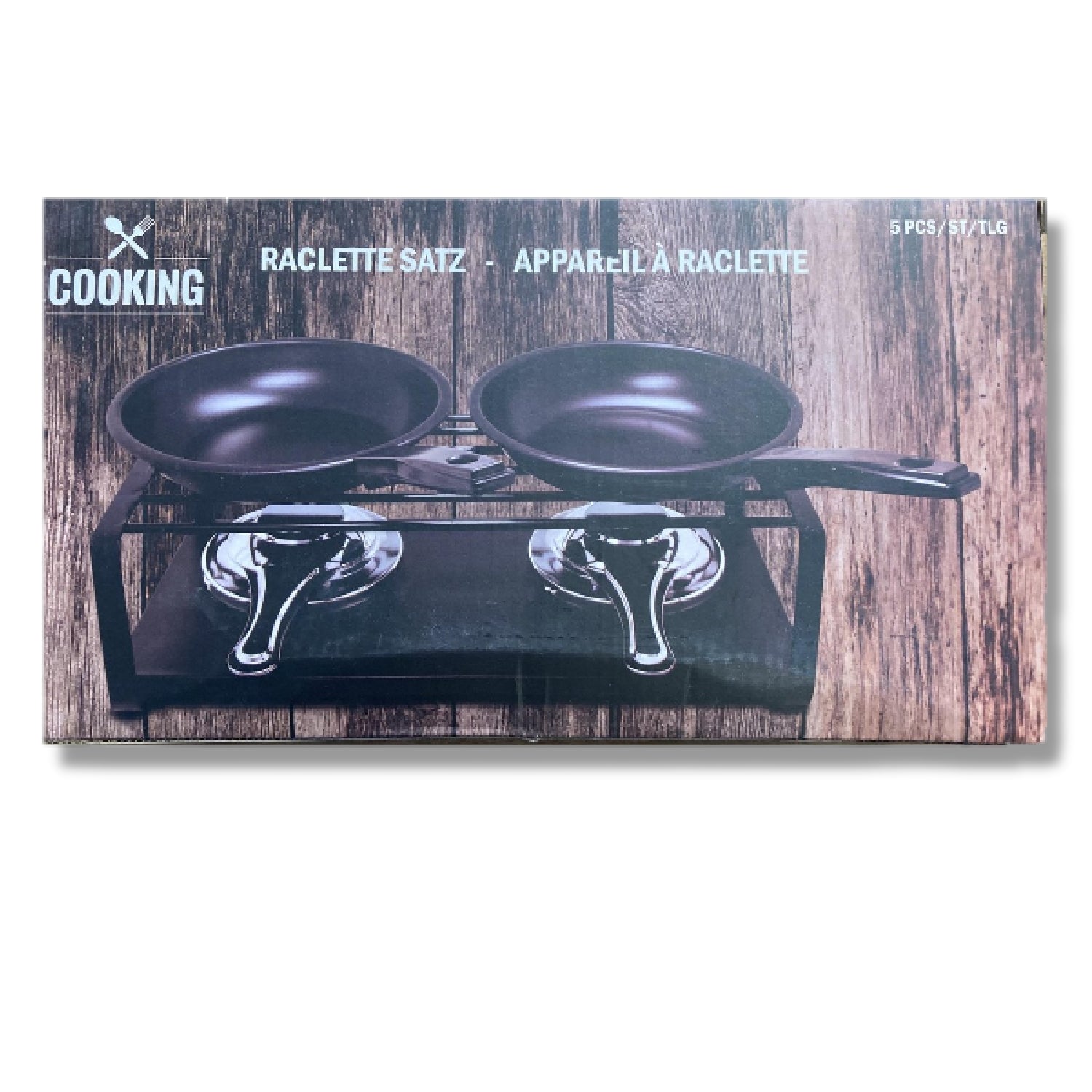 Raclette Set 5 pcs for 2 People