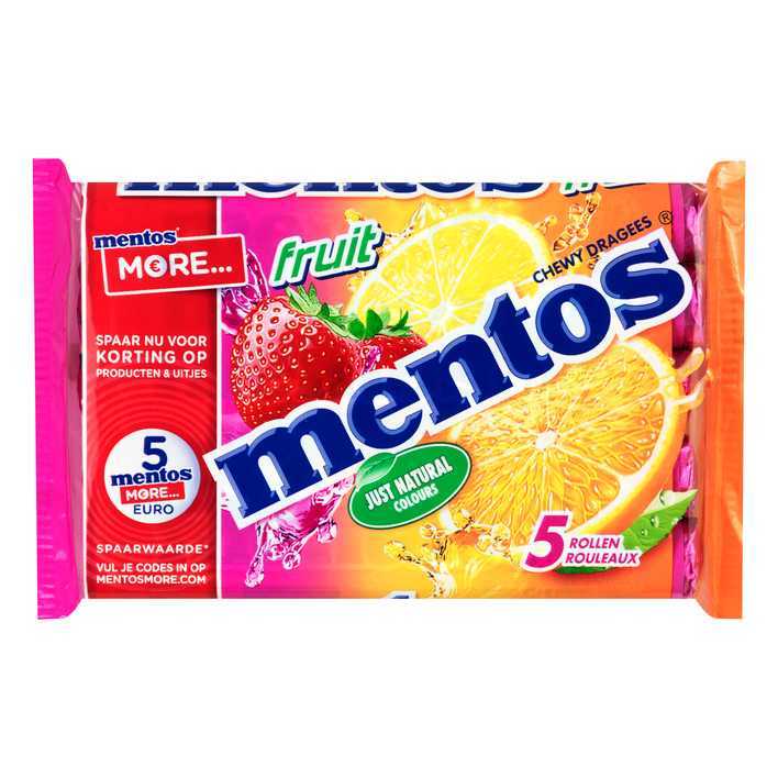 Mentos Fruit (5 Pack)