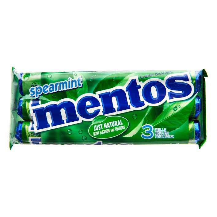 Mentos Spearmint (3 Pack)
