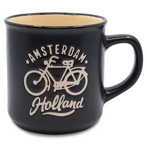 Black Amsterdam Mug
