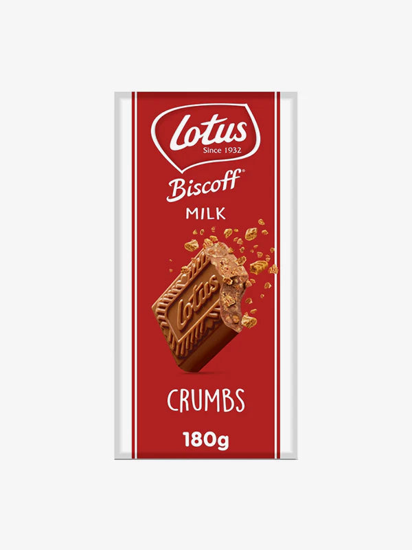 Lotus Biscoff Large Chocolate Bar (Crunchy)