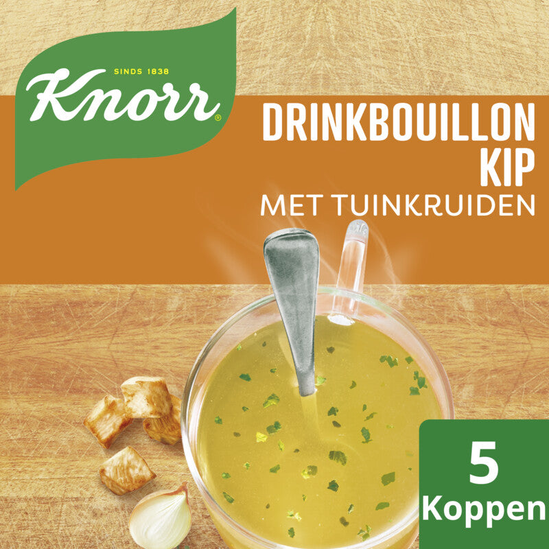 Knorr Drink Bouillon Chicken (5 Pack)