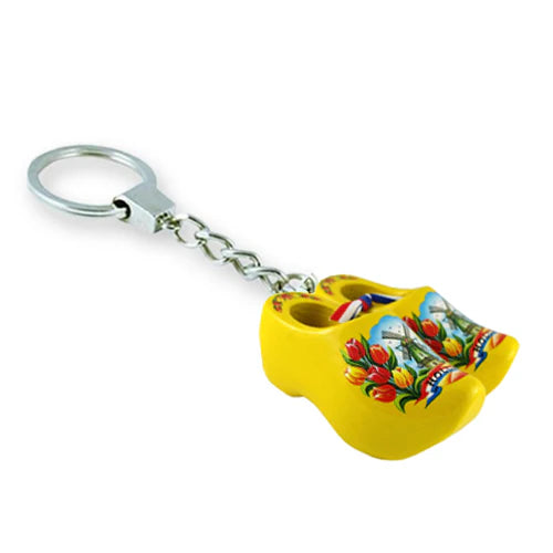 Wooden Shoe Keychain 4 cm