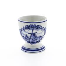 Heinen Delft Blue Egg Cup Windmill Scene