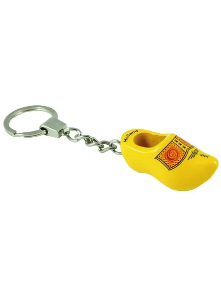 Wooden Shoe Keychain