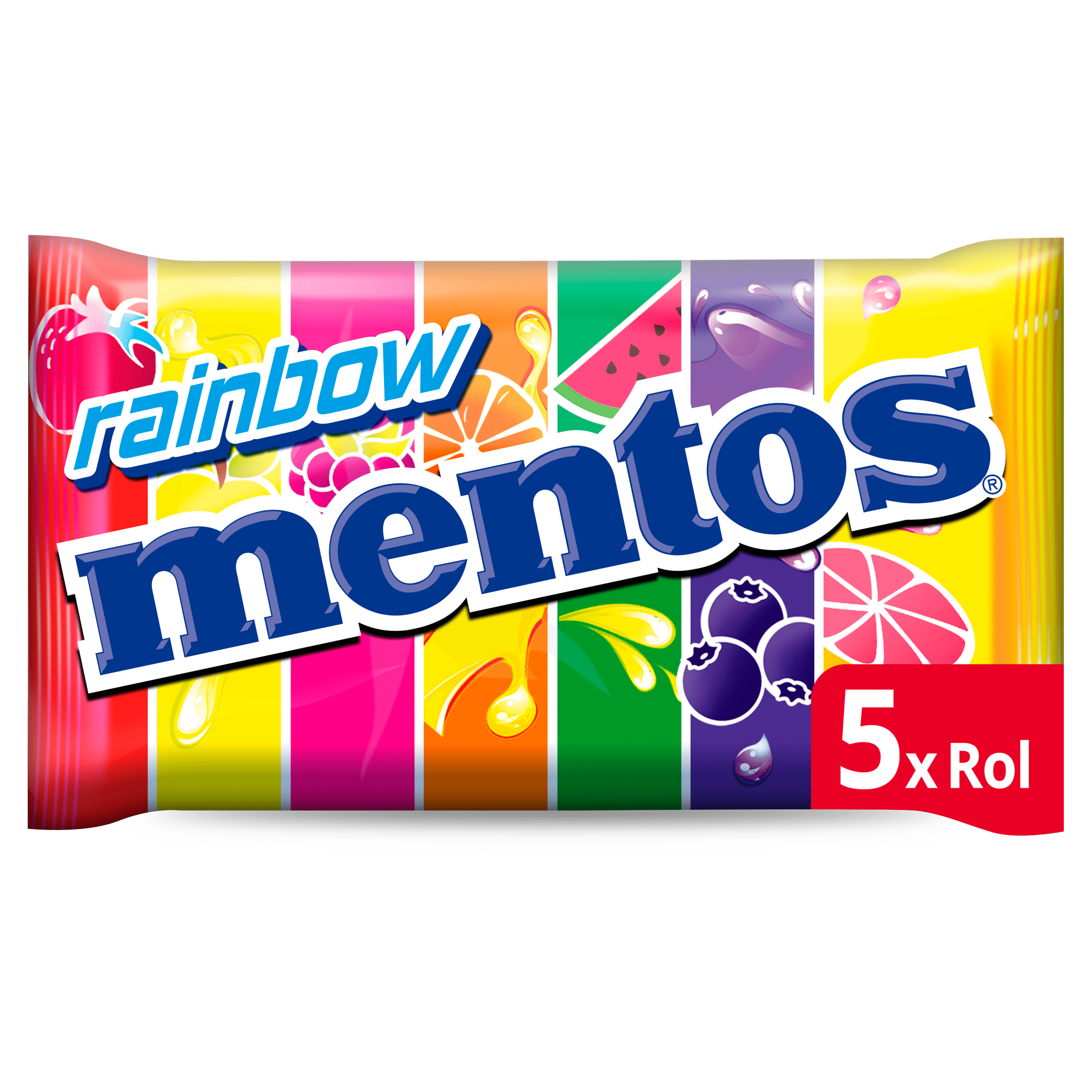 Mentos Rainbow Mix (5 Pack)