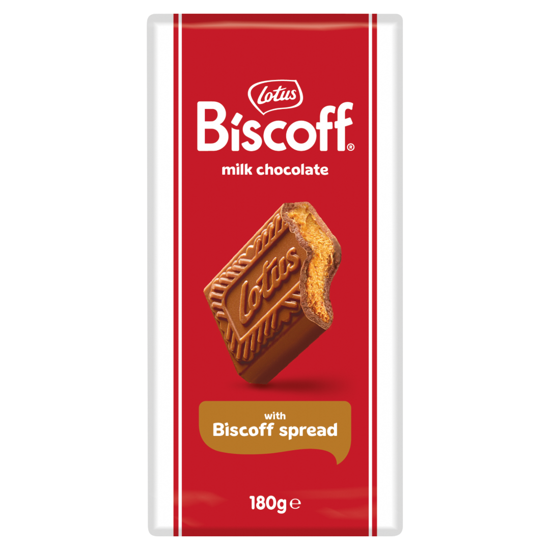 Lotus Biscoff Large Chocolate Bar (Smooth)