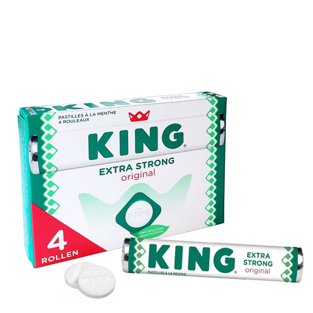 King Peppermint Extra Strong 4-Pack